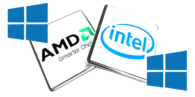 Los nuevos procesadores AMD e INTEL sólo funcionarán bajo entorno Windows en la versión Windows 10