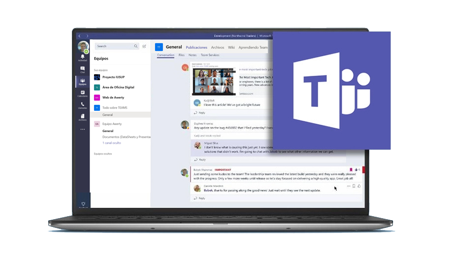 Microsoft Teams Comunicacion fluida